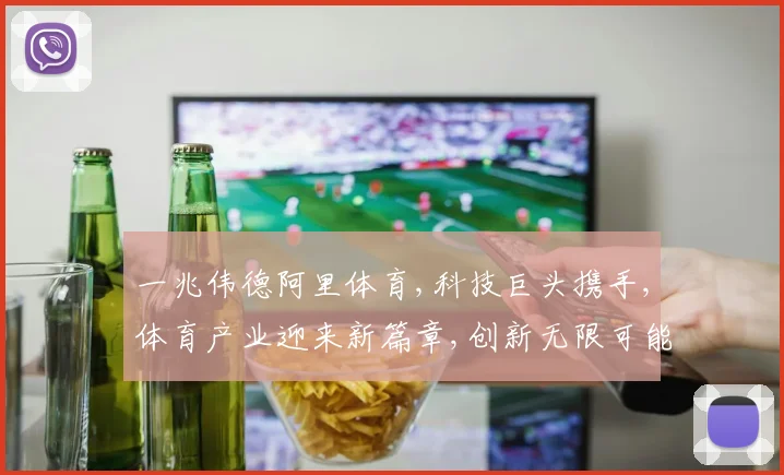 一兆伟德阿里体育,科技巨头携手,体育产业迎来新篇章,创新无限可能。