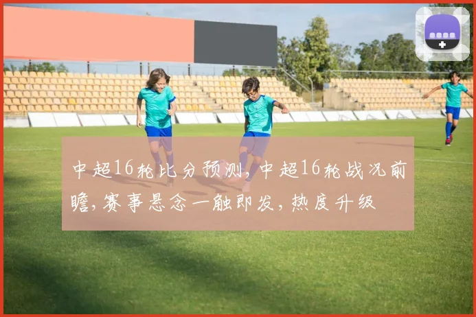 中超16轮比分预测,中超16轮战况前瞻,赛事悬念一触即发,热度升级
